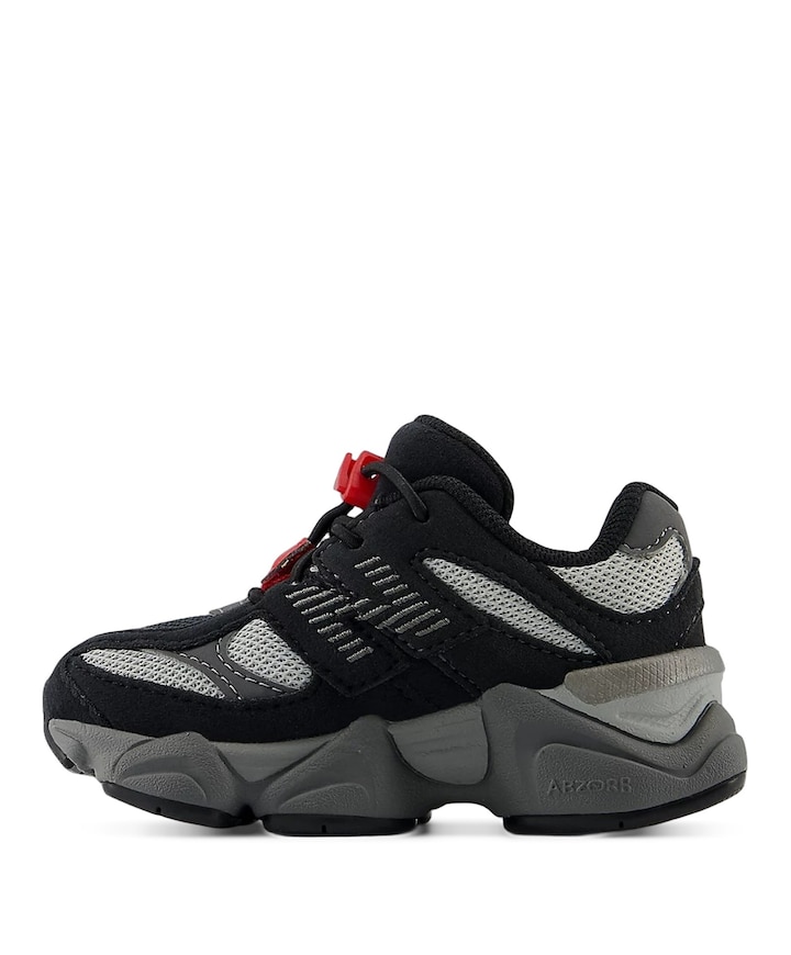 9060 uniseks sneakers  zwart