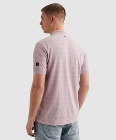 Heren polo paars