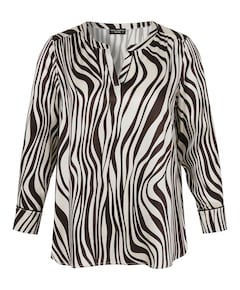 Dames blouse beige