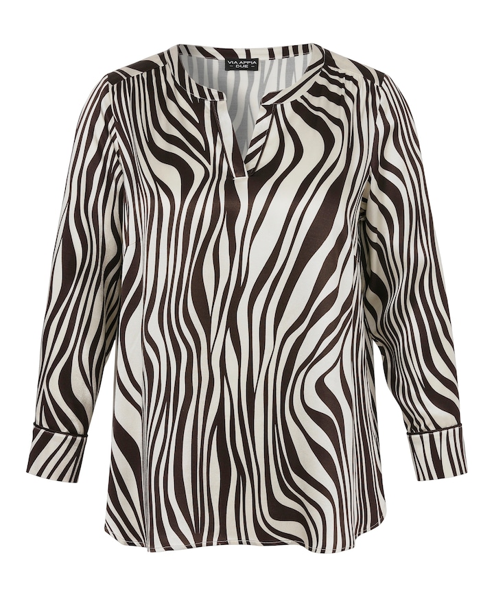 Dames blouse beige