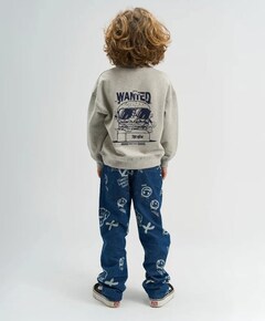 Jongens sweater grijs