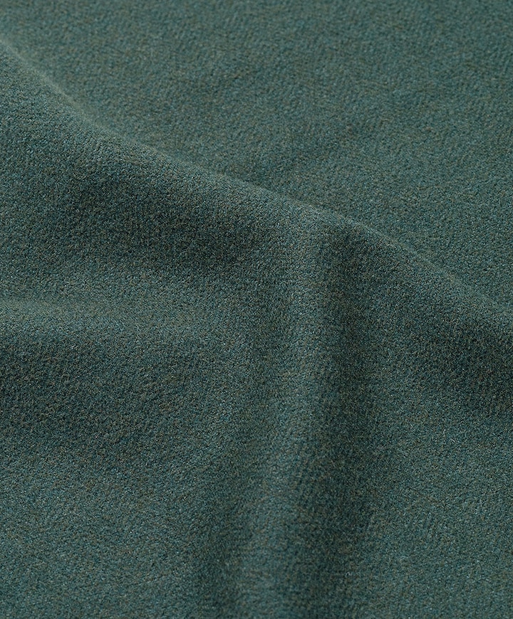 Heren overhemd lange mouw groen