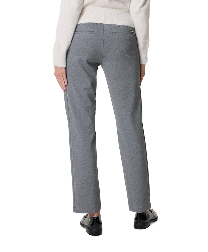 Pull On Slim dames broek grijs