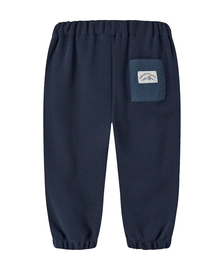 NMMOSBORNE BARREL SWEAT meisjes broek blauw