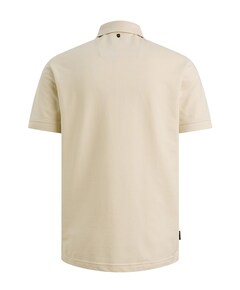 Heren polo ecru