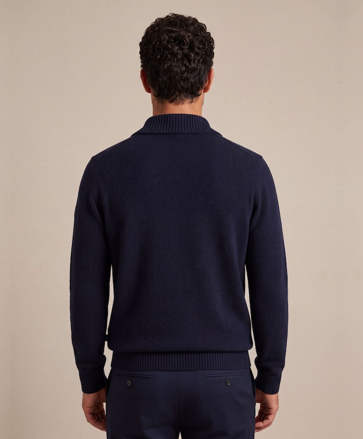 Heren trui blauw