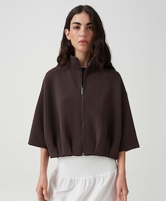 Dames vest bruin