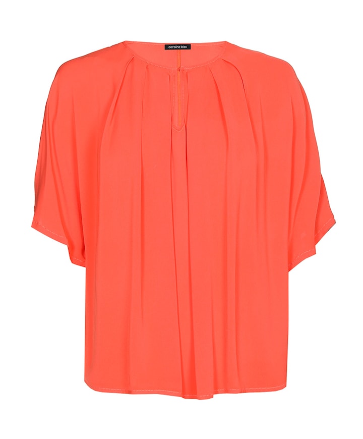 Dames blouse oranje