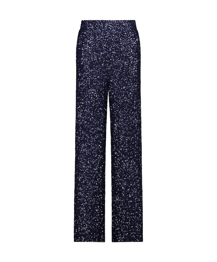 Lexie sequin dames broek blauw