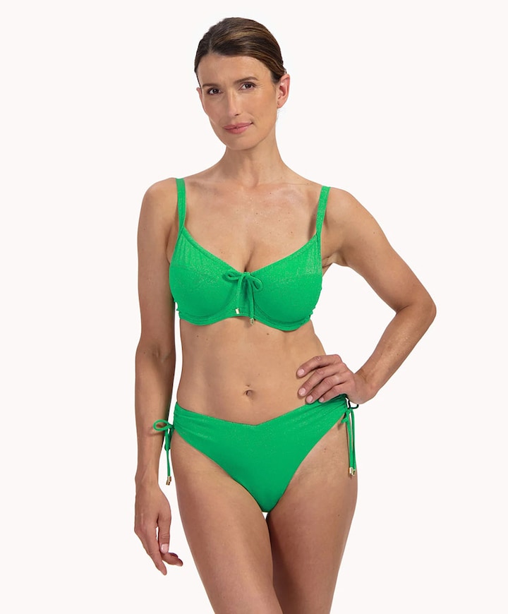 Dames bikinitop groen