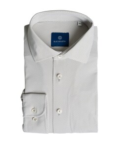 Heren overhemd lange mouw groen