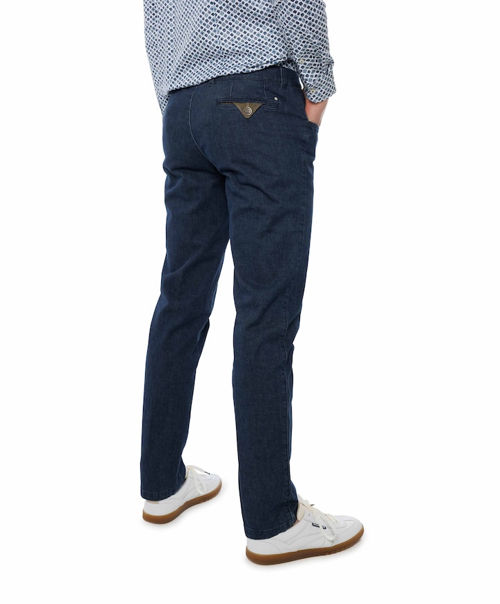 Swing Front Basic jeans blauw