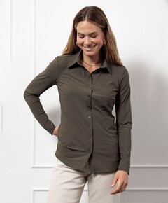 Dames blouse groen