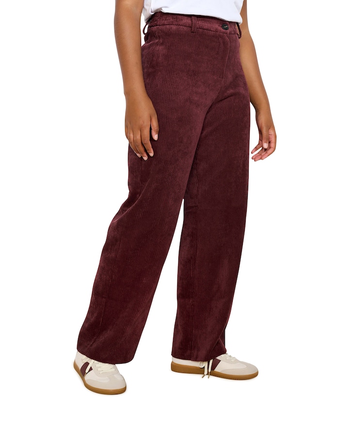 PS-VELVET 2E pantalon bordeaux