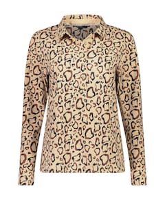 Dames polo beige