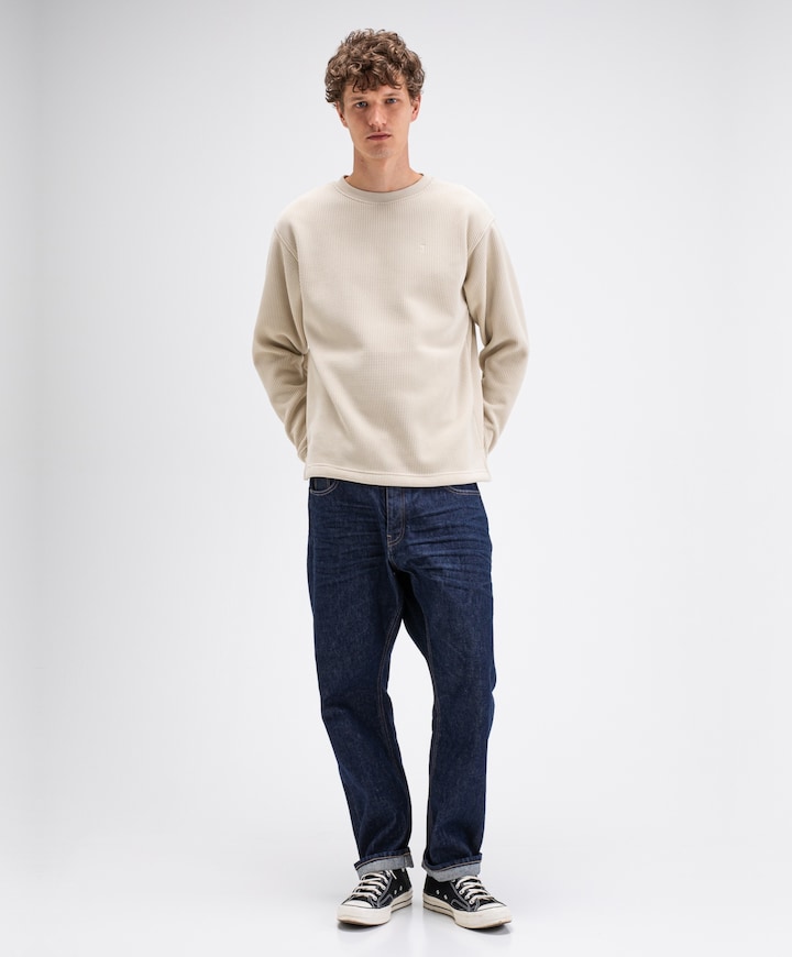 Heren trui beige