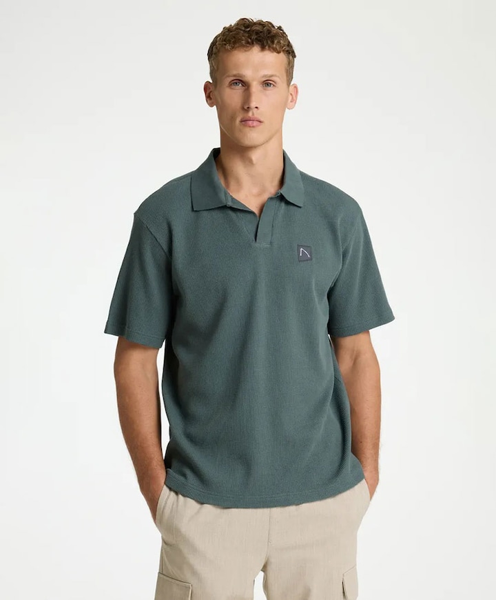 Heren polo groen