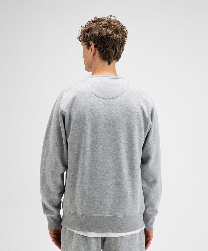 Heren sweater grijs