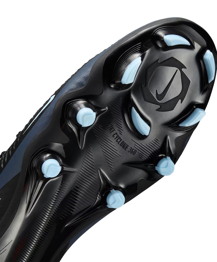 Phantom 6 High Acad Fg/mg heren voetbalschoenen zwart