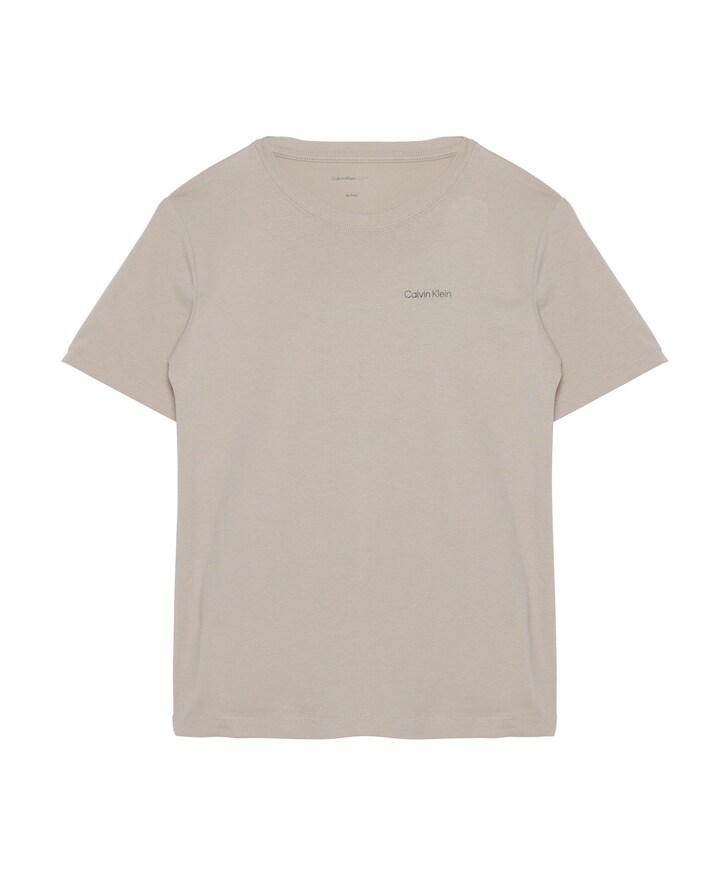 Uniseks t-shirt beige