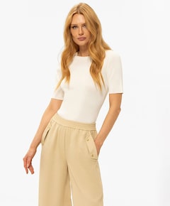 Dames T-shirt ecru