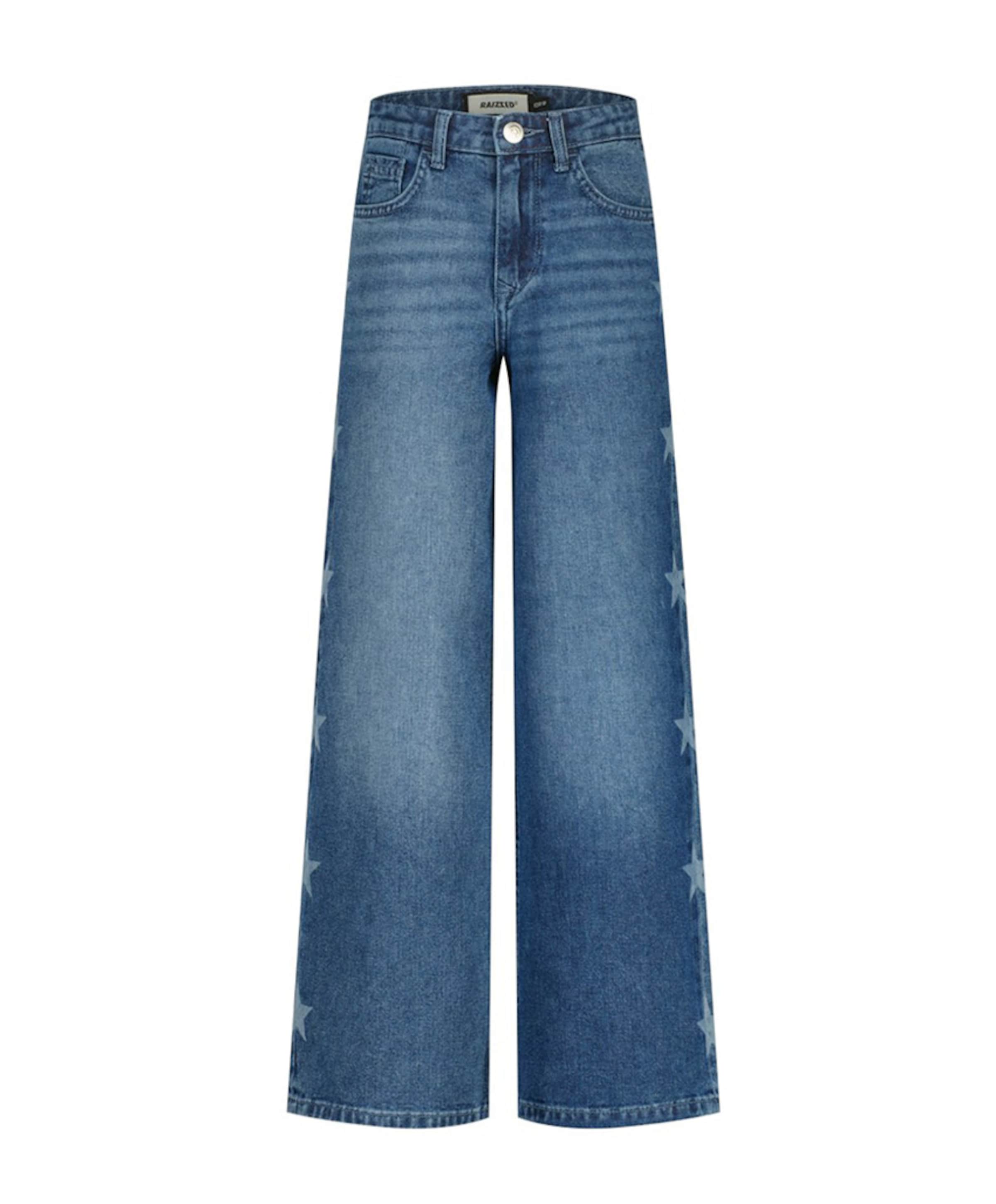Monaco Star meisjes jeans blauw
