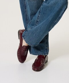 Penny mocassins bordeaux