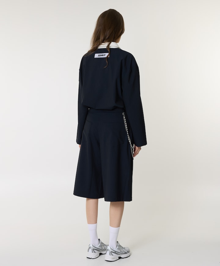 Dames blouse blauw