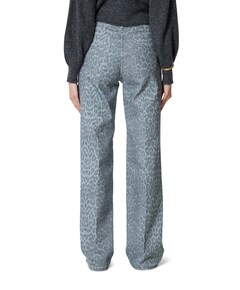 WIDE dames jeans grijs