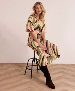 Dames jurk multicolor