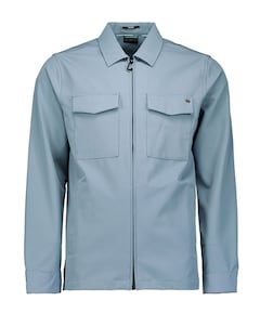 Heren overshirt blauw