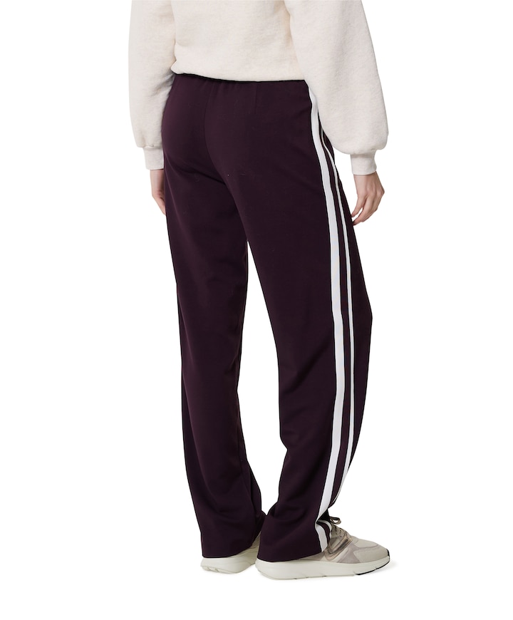 Sue Wide broek bordeaux
