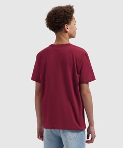 Jongens T-shirt bordeaux