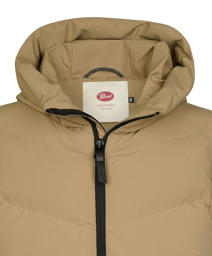 Jongens jas beige