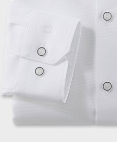 Heren overhemd lange mouw wit