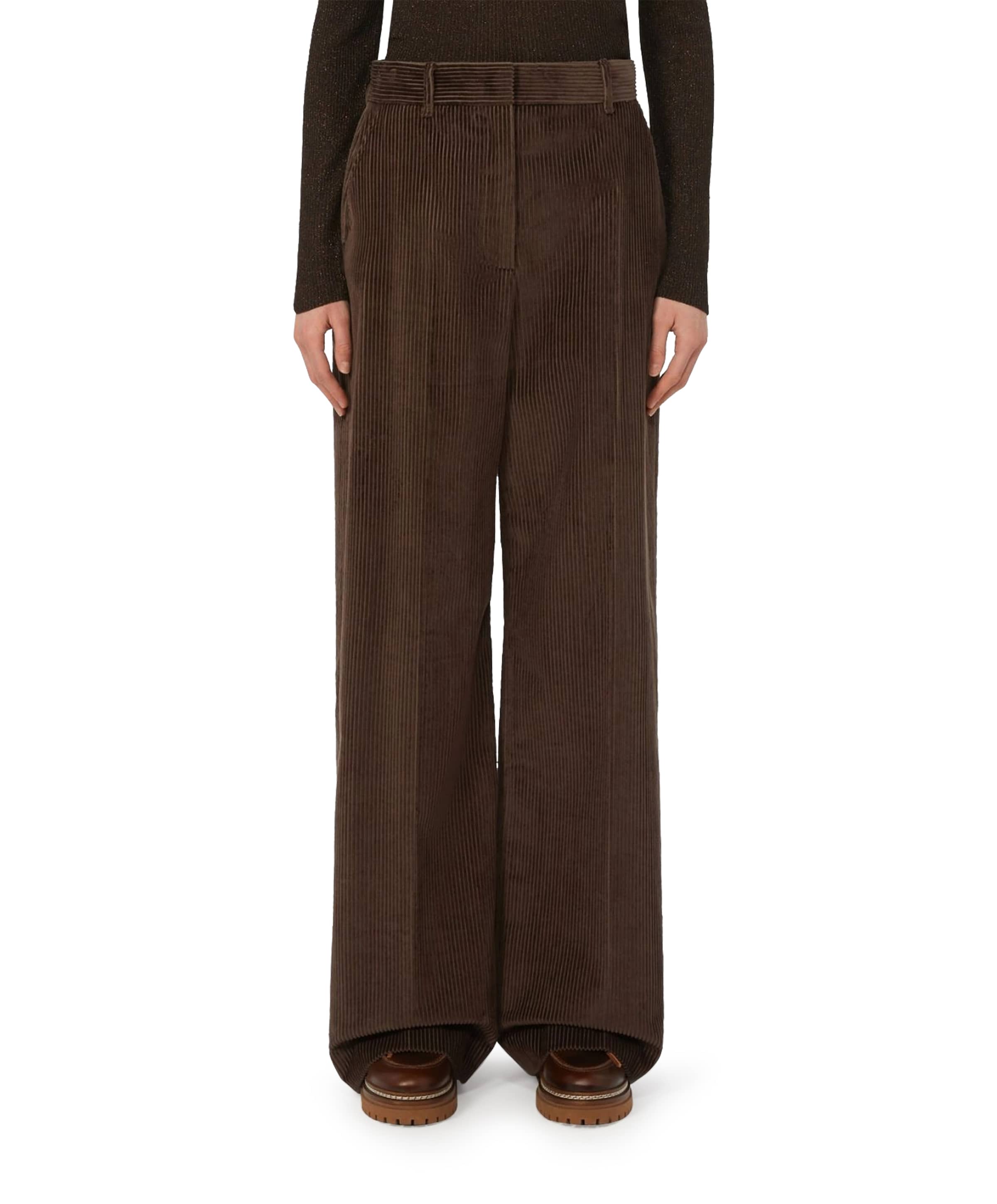 Tania dames pantalon bruin