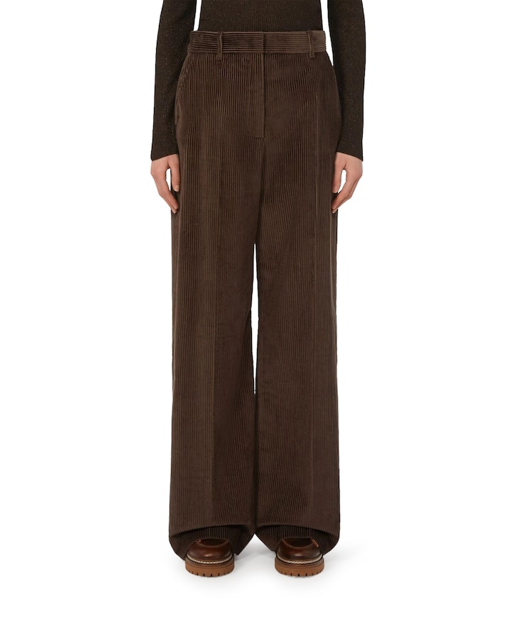 Tania dames pantalon bruin