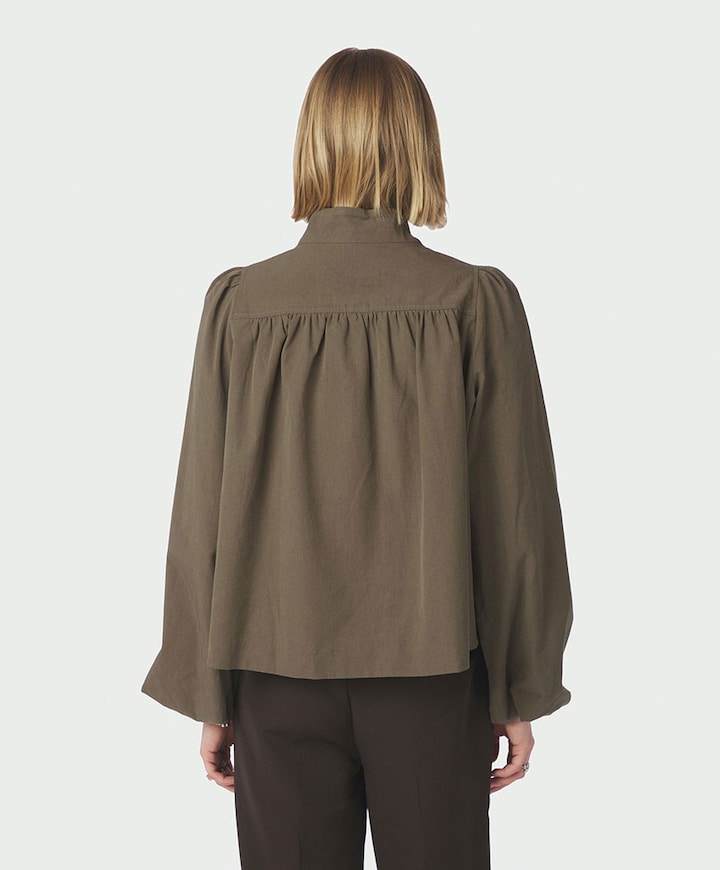 Dames jas groen