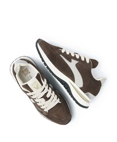 Usher Riggs dames sneakers bruin