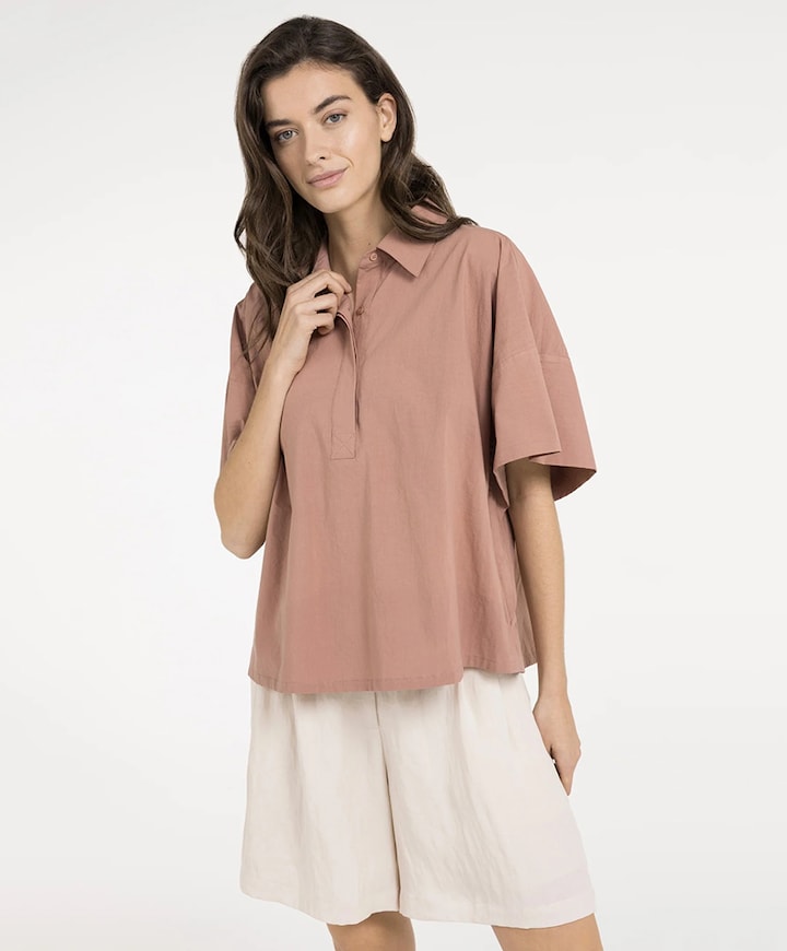 Dames blouse roze