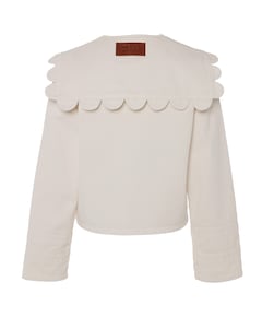 Dames spijkerjas  ecru