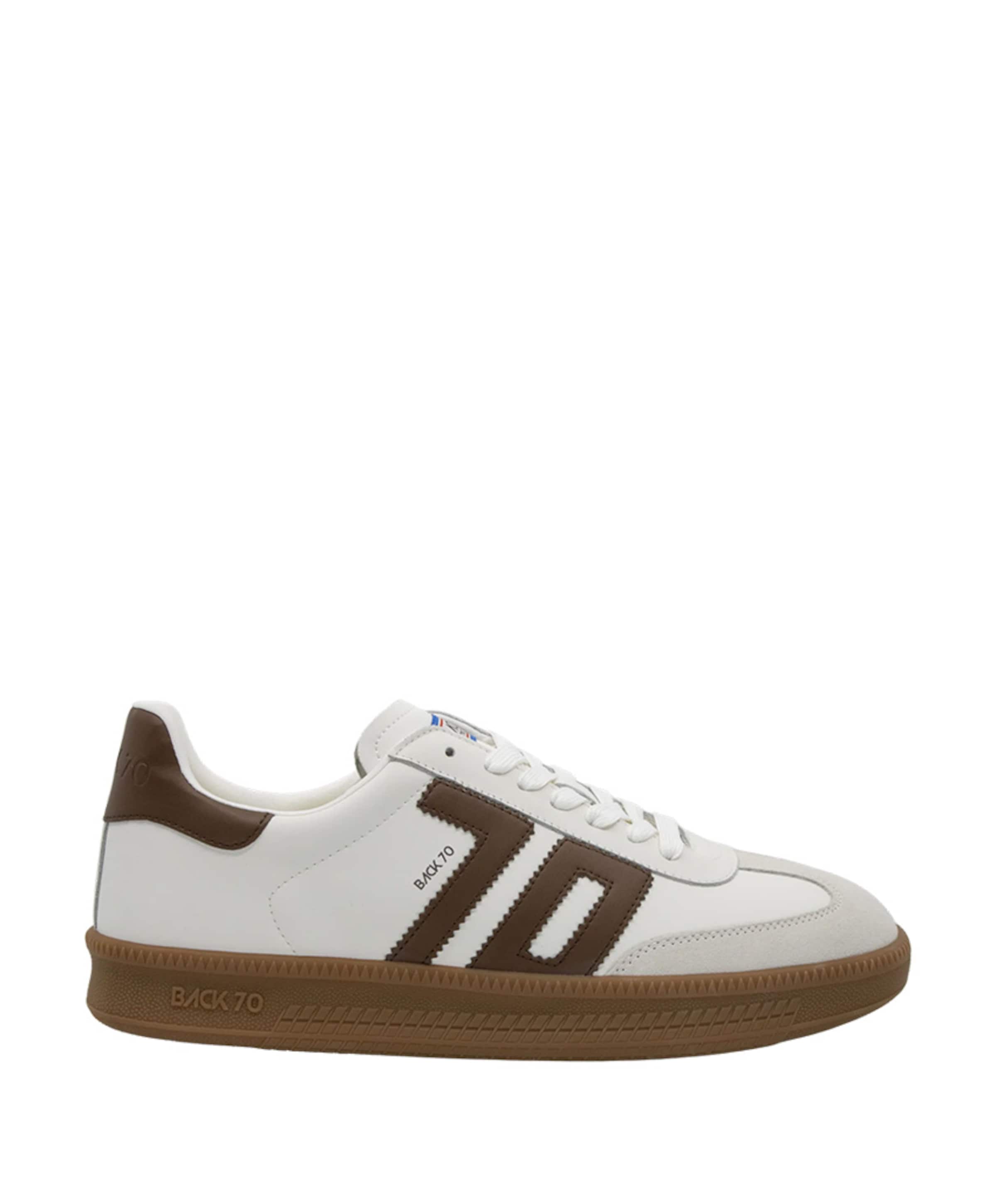 DOUBLE heren sneakers wit