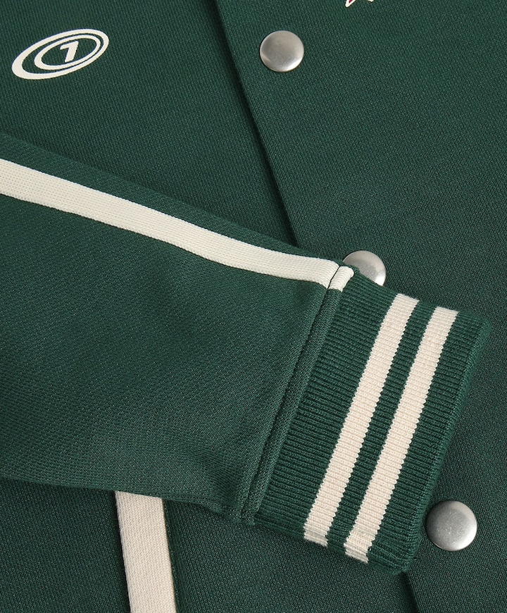 Jongens jas groen