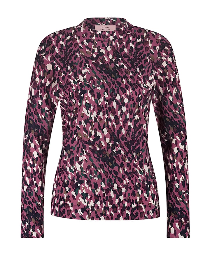 Dames longsleeve paars