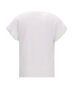 Meisjes t-shirt ecru