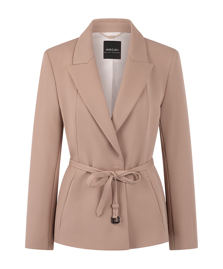 Dames blazer beige