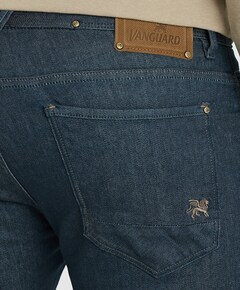 V850 RIDER RINSE TEAL jeans blauw