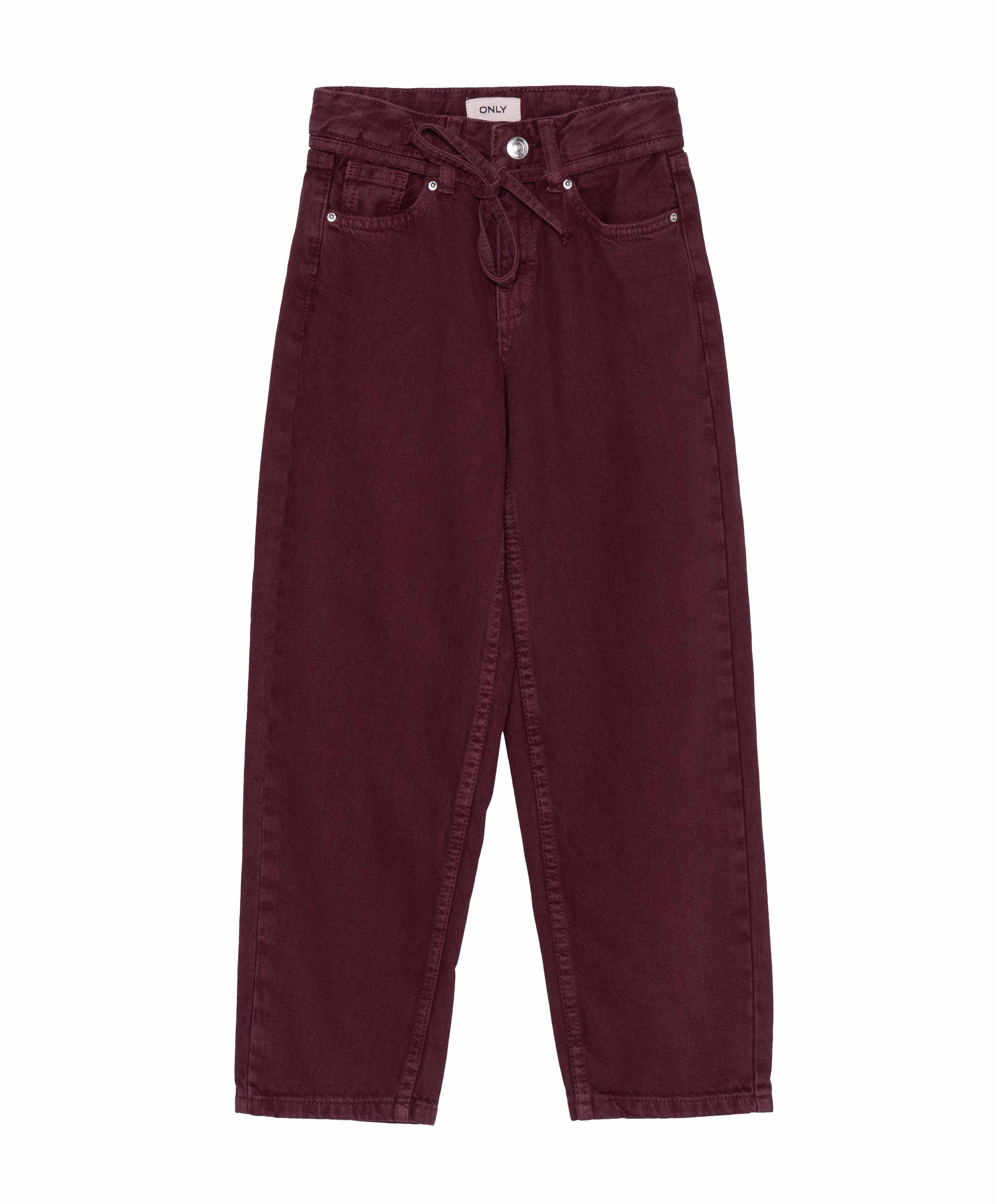KOGGIANNA MW STRAIGHT COL DNM TAI meisjes jeans rood