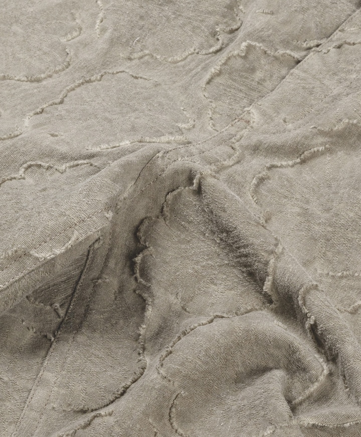 CROISIC GARMENT DYED JACQUARD SHORT heren korte broek bruin