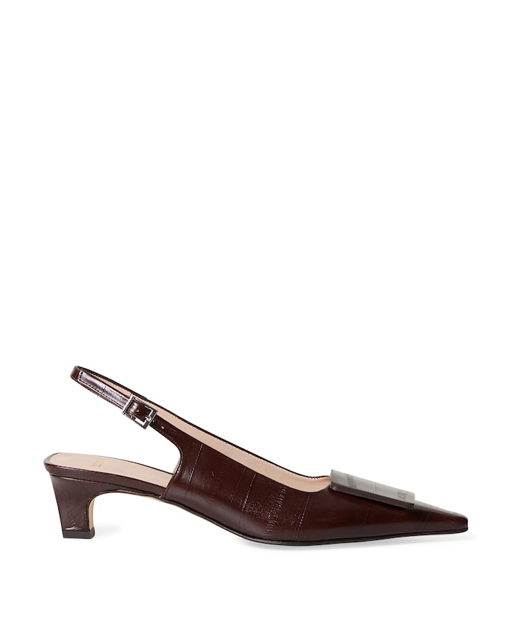 dames slingbacks bruin